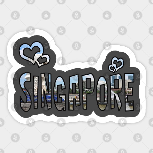 Love Singapore Sticker by madmonkey